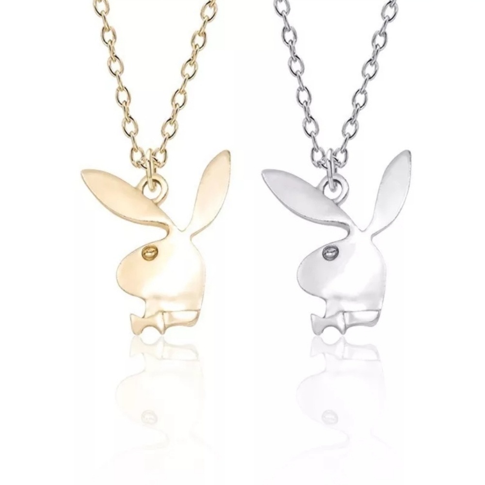 ☯️ Bunny necklace Gold color